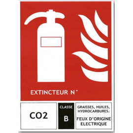 Extincteurs CO2 / 2 litres / sans résidu / feux de classe B seulement 99,95  €